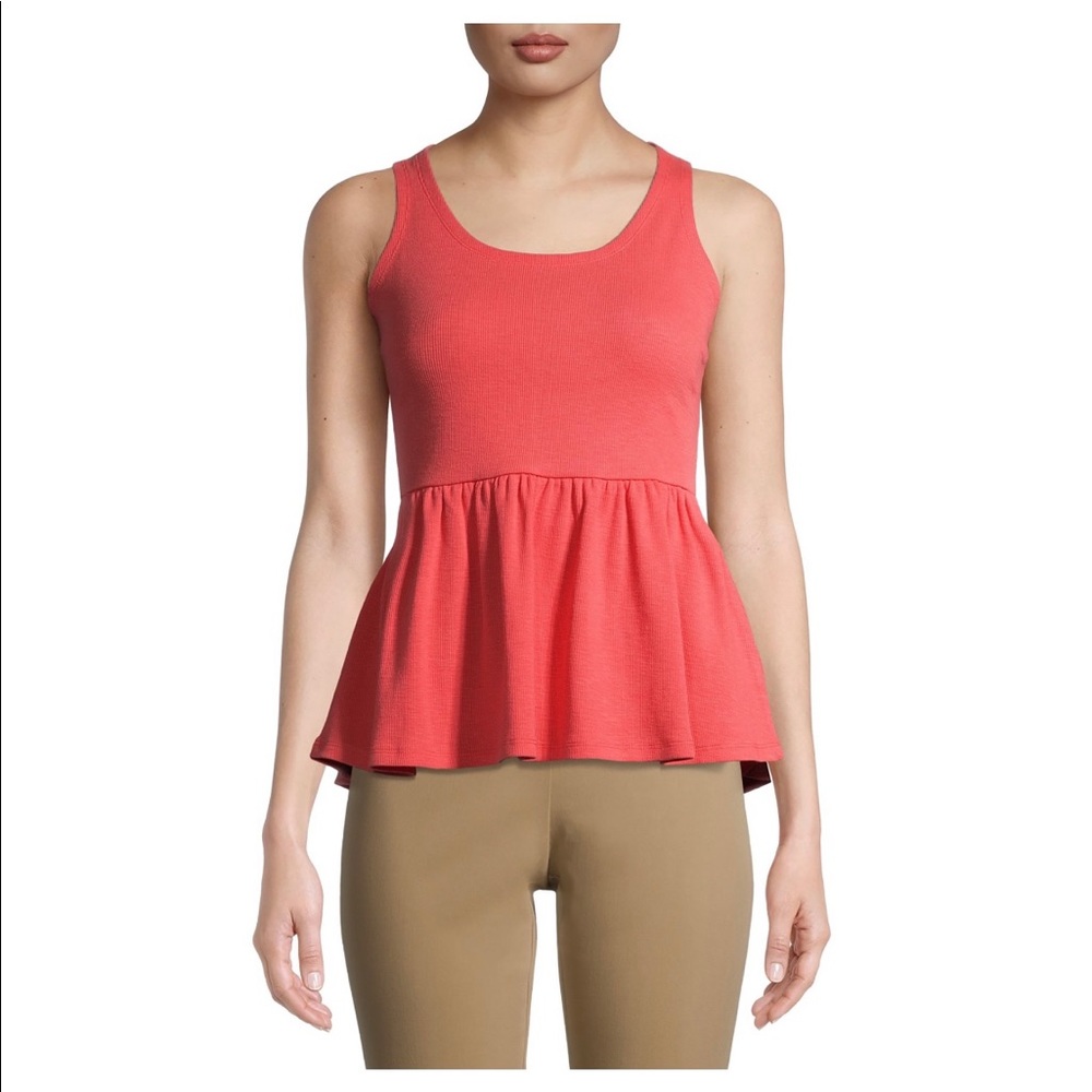 Time and Tru Women‘s babydoll Peplum Top